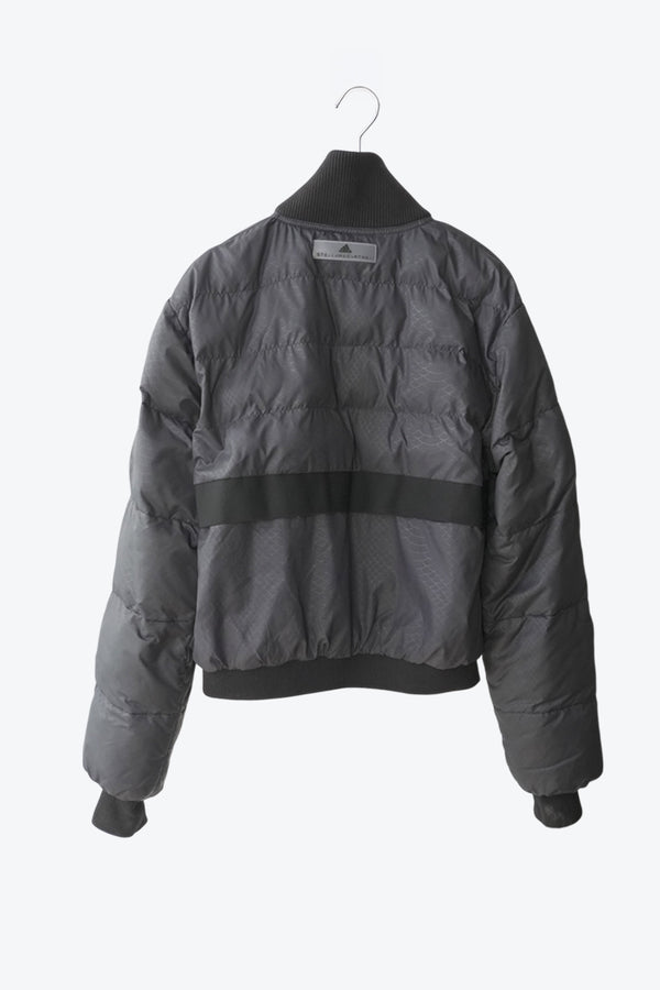 ADIDAS/STELLA MCCARTNEY | DOUBLE ZIP CROPPED PUFF JACKET [USED]