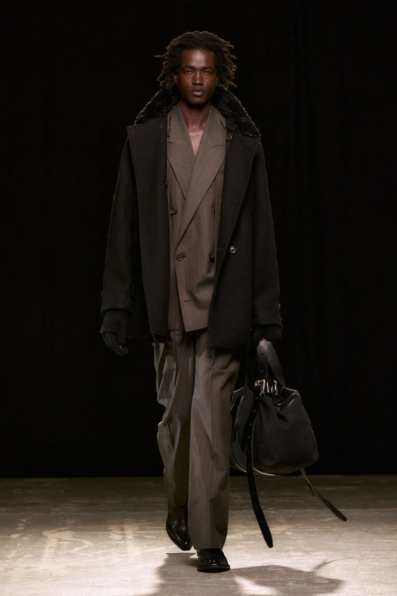 DUVET TRENCH / BLACK TIDE COTTON NYLON [20% 할인]
