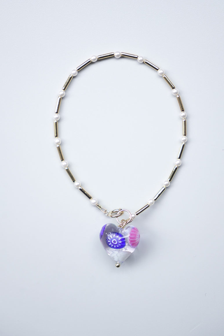 POSY BRACELET MULTI / GOLD PLATED