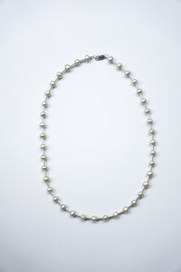 BONAR CLASP CHOKER GREEN / STERLING SILVER