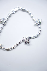 PIVOT BRACELET / SILVER PALTED