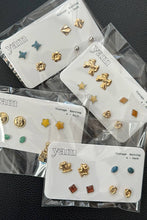 画像をギャラリービューアに読み込む, VINTAGE STUD EARRIGNS 4-PACK / MULTI