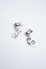 画像をギャラリービューアに読み込む, RED VINE STUDS EARRIGS / SILVER PLATED
