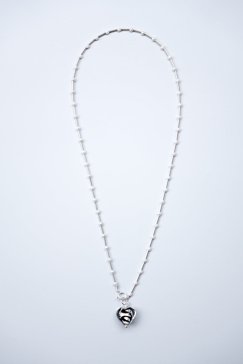 POSY CHOKER SPACE CADET / STERLING SILVER
