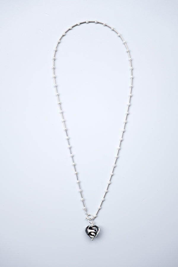 POSY CHOKER SPACE CADET / STERLING SILVER