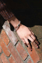 Load image into Gallery viewer, DANIELLE TOGGLE BRACELET / STERLING SILVER