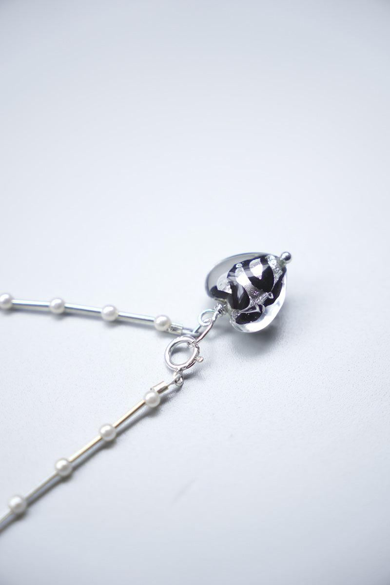 POSY CHOKER SPACE CADET / STERLING SILVER