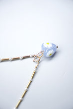 画像をギャラリービューアに読み込む, POSY CHOKER BLUE / GOLD PLATED