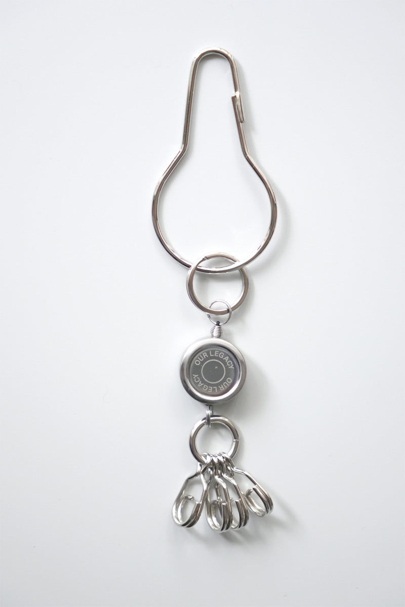 【新品未使用】Our legacy 25AW SHOE HORN キーホルダー Our Legacy - Shoehorn Keyring Matte Aluminium