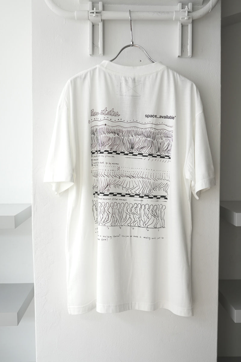 FLOW STATES T-SHIRT / OFF WHITE