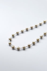 BONAR CHOKER GREEN / 14K GOLD FILLED