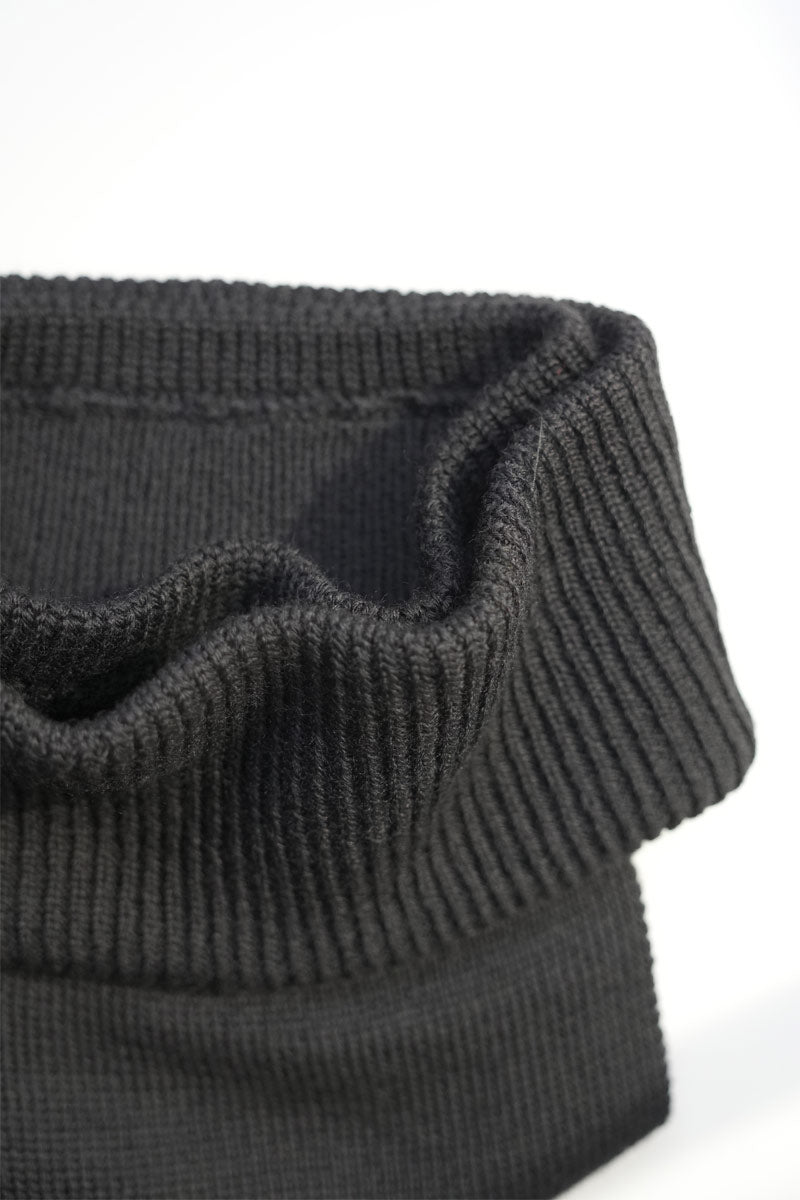 NECK WARMER & HEADBAND / BLACK
