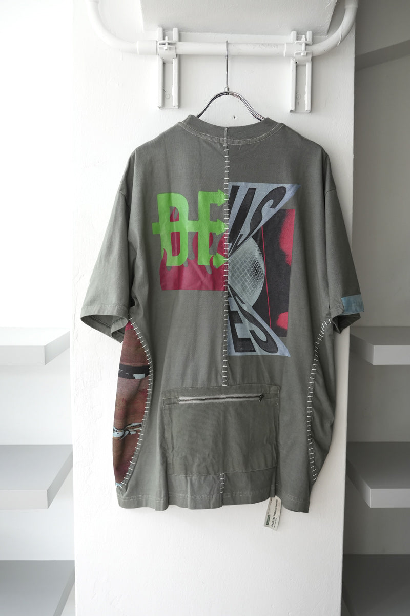SPACE AVAILABLE×DEVA | STATES T-SHIRT / GREY