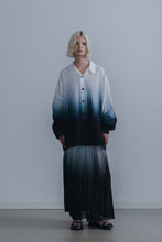 画像をギャラリービューアに読み込む, BASSEN PRINT OVER SHIRT / BLUE GRAY