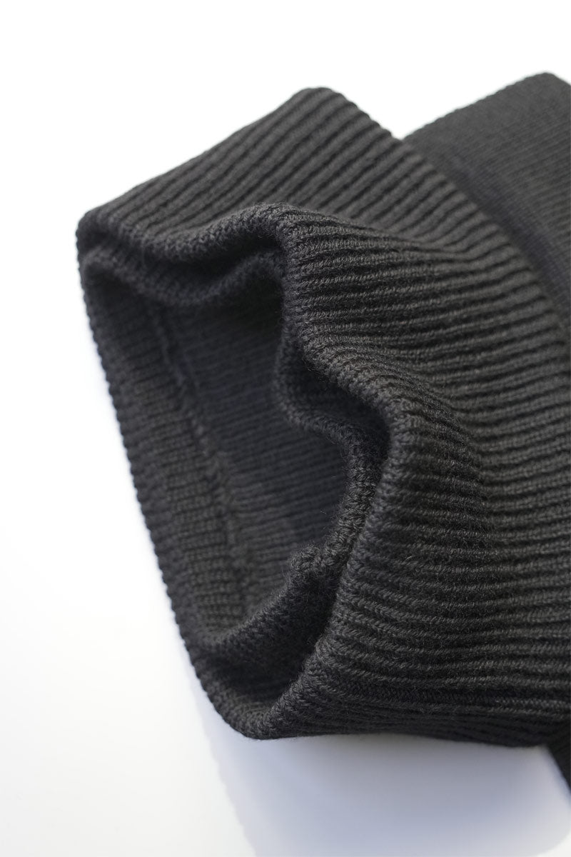 NECK WARMER & HEADBAND / BLACK