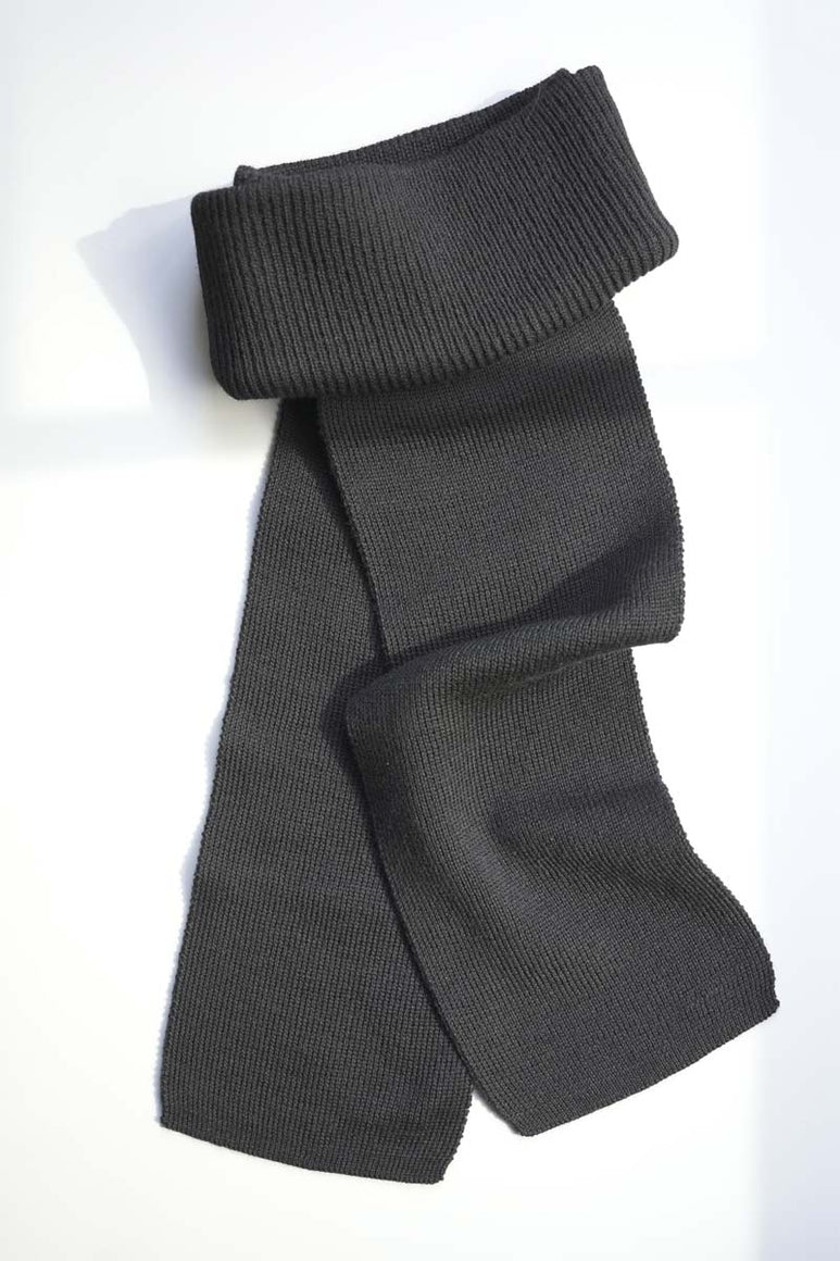 NECK WARM MUFFLER & HEADBAND / BLACK