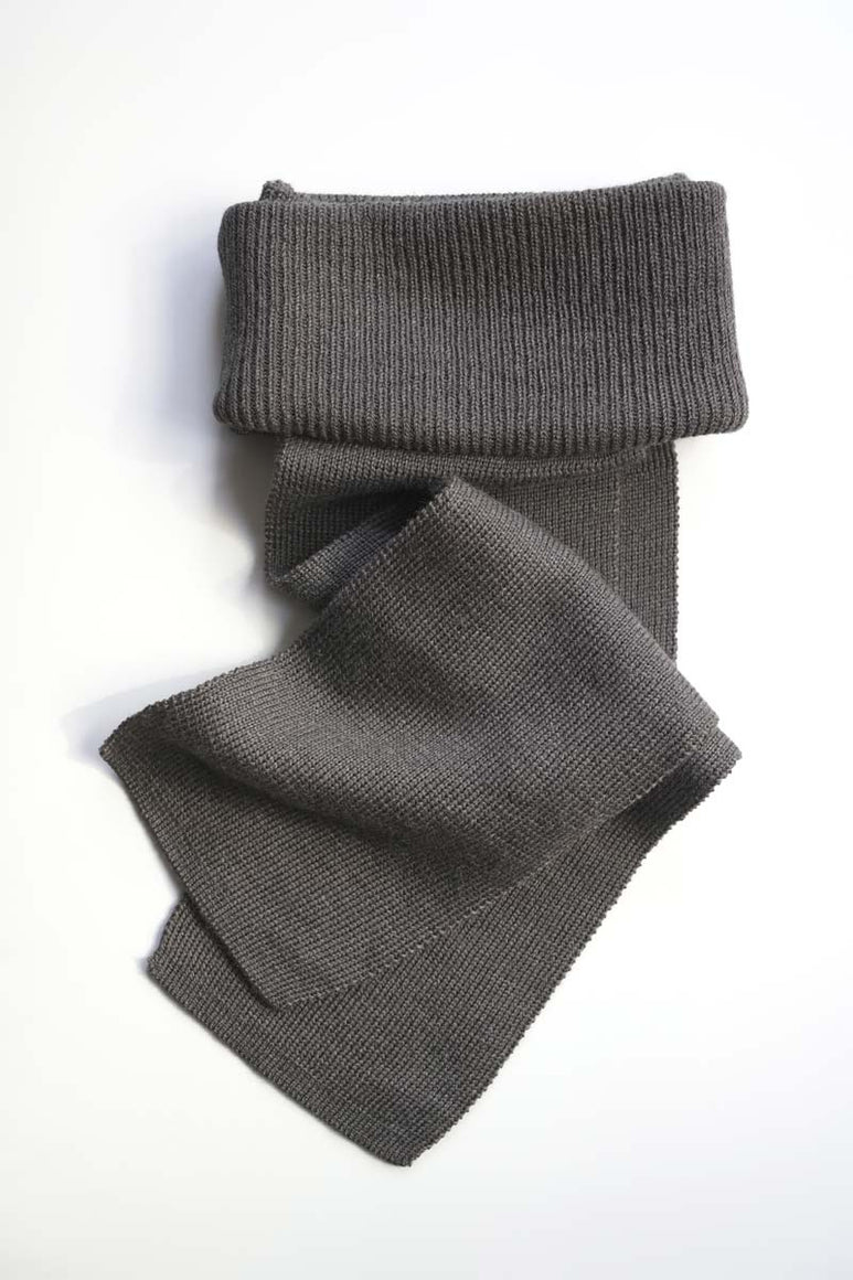 NECK WARM MUFFLER & HEADBAND / BROWN