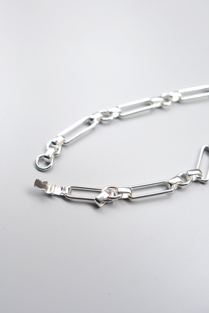HIGHGATE MINI NECKLACE / SILVER PLATED BRASS