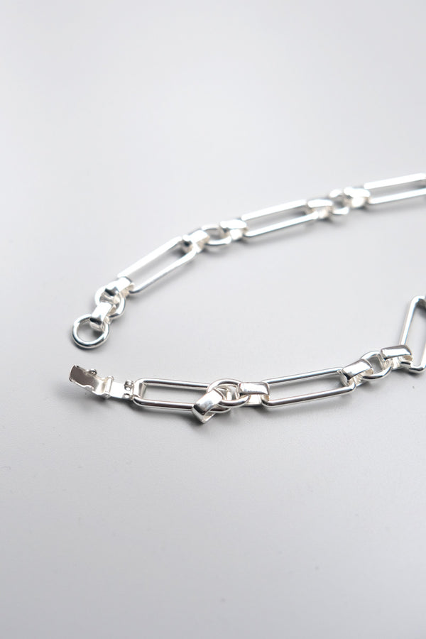 HIGHGATE MINI NECKLACE / SILVER PLATED BRASS