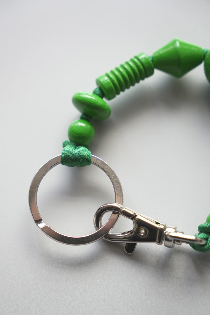 PERLENMIX SHORT KEYHOLDER / GREEN