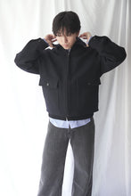 画像をギャラリービューアに読み込む, FLIGHT JACKET W/S/C MELTON / NAVY  [神戸店]