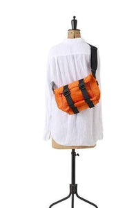 CORDUROY MESSENGER BAG(S) / ORANGE