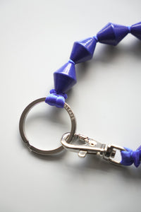 ZICKZACK SHORT KEYHOLDER / BLUE