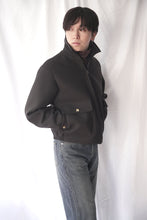 画像をギャラリービューアに読み込む, FLIGHT JACKET W/S/C MELTON / DK.BROWN  [神戸店]