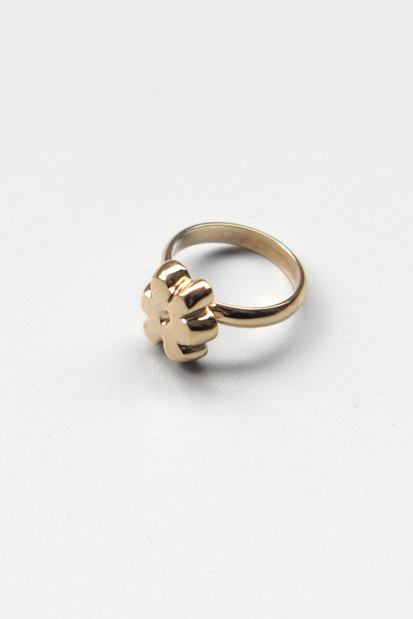 DAISY RING / BRASS BRONZE