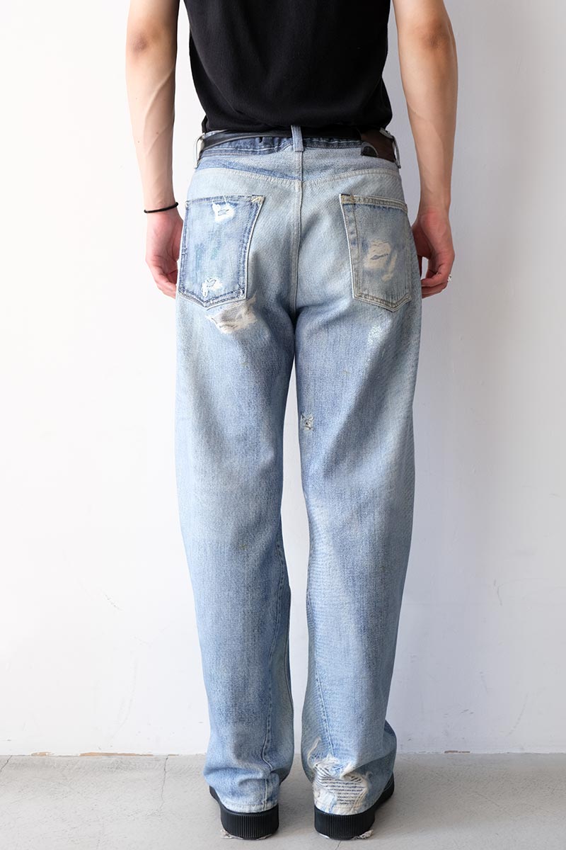 OUR LEGACY | THIRD CUT / DIGITAL DENIM PRINT デジタルダメージ