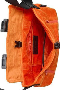 CORDUROY MESSENGER BAG(S) / ORANGE