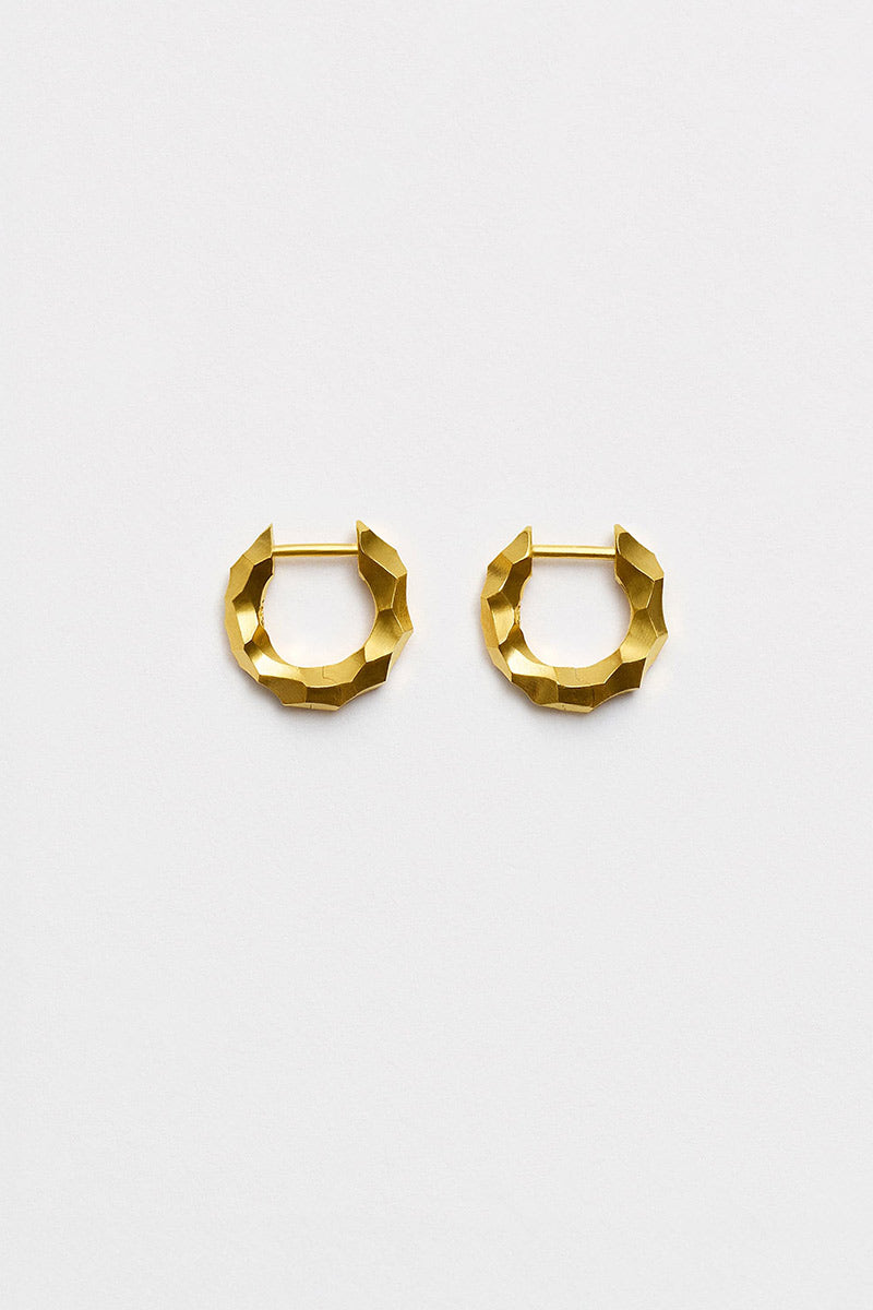 ALMOST EARRINGS SMALL SINGLE / 24K GOLD VERMEIL [4月入荷予定]