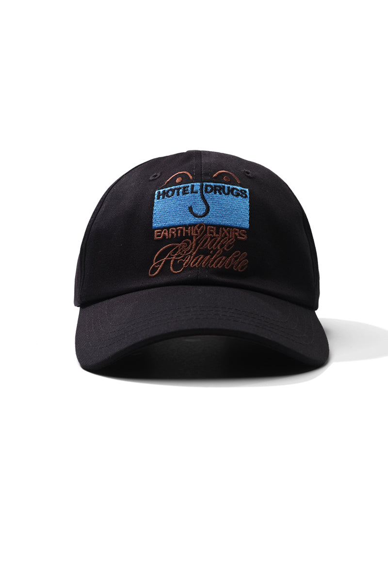 SPACE AVAILABLE×HOTEL DRUGS | CAP / BLACK