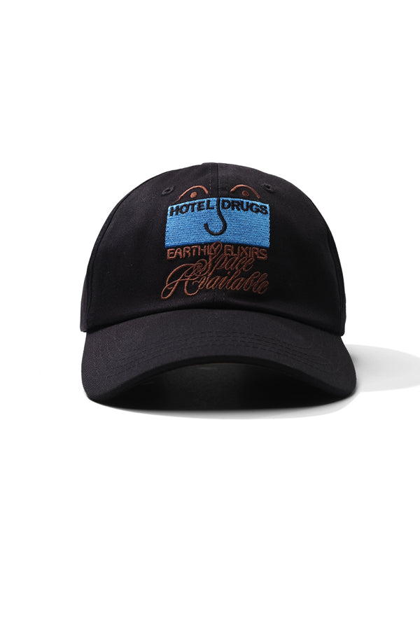 SPACE AVAILABLE×HOTEL DRUGS | CAP / BLACK