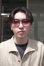 Load image into Gallery viewer, OVAL RIMLESS SUNGLASSES / RED