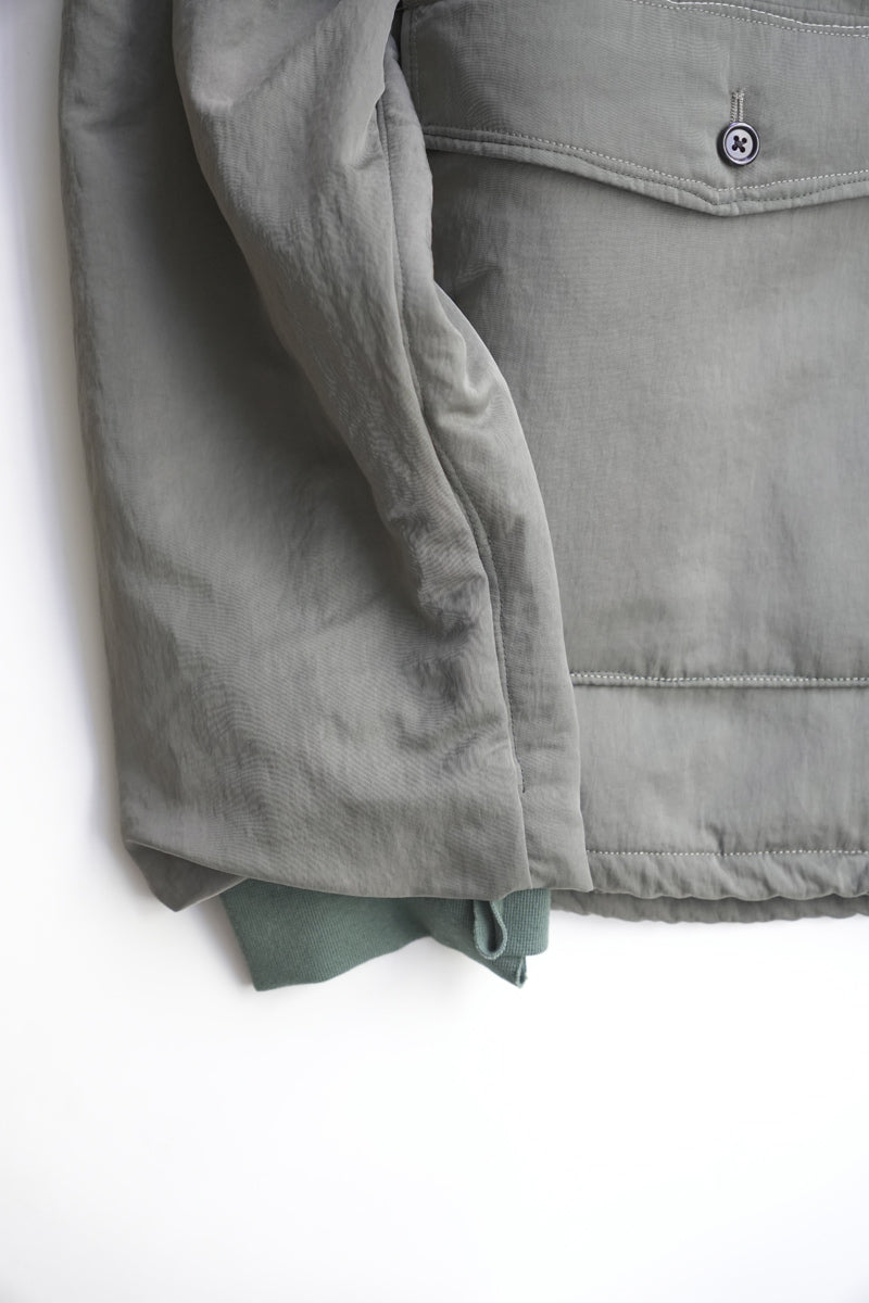 SLIM ZIP LONGSLEEVE / OBSIDIAN DEPYH WOOLCOSE RIDGE[26AW 입고 예정]
