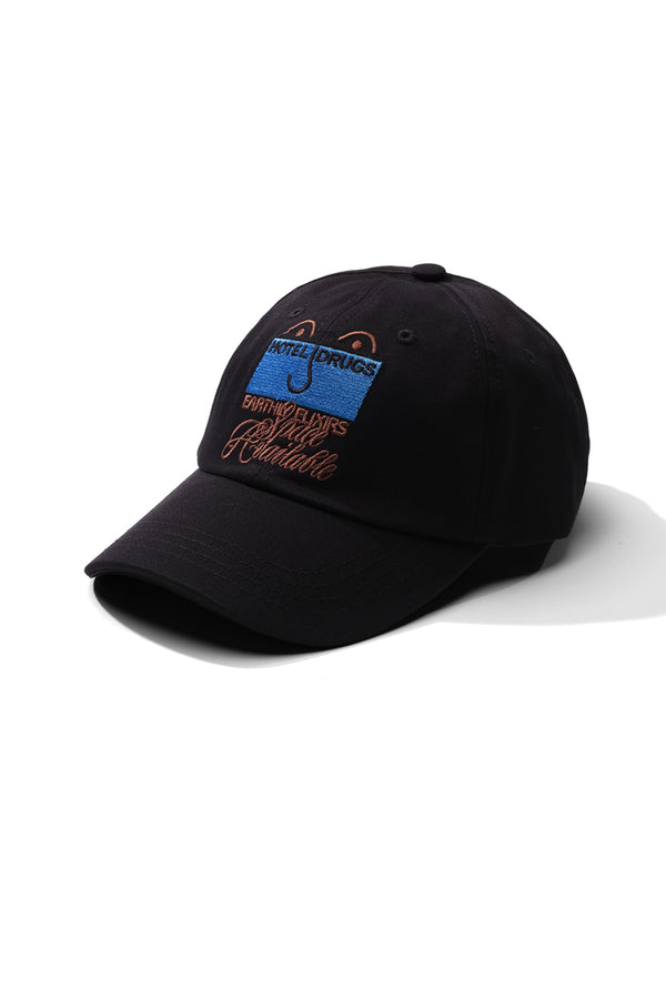 SPACE AVAILABLE×HOTEL DRUGS | CAP / BLACK