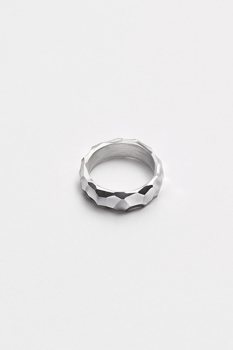 TIRE RING CARVED / 925 STERLING SILVER [4月入荷予定]