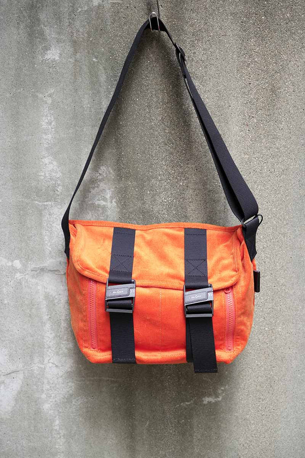 CORDUROY MESSENGER BAG(S) / ORANGE [20%OFF]