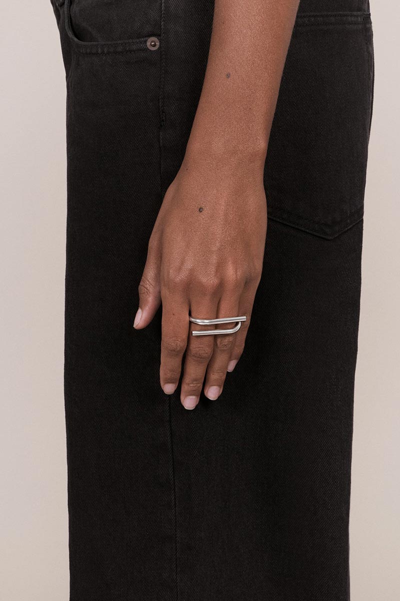 FOLD RING / 925 STERLING SILVER [4月入荷予定]