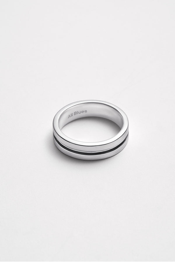 LINE RING NARROW / 925 STERLING SILVER [Scheduled for May arrival]