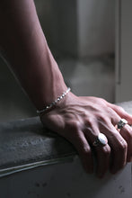 Load image into Gallery viewer, SNAKE BRACELET / CARVED SILVER