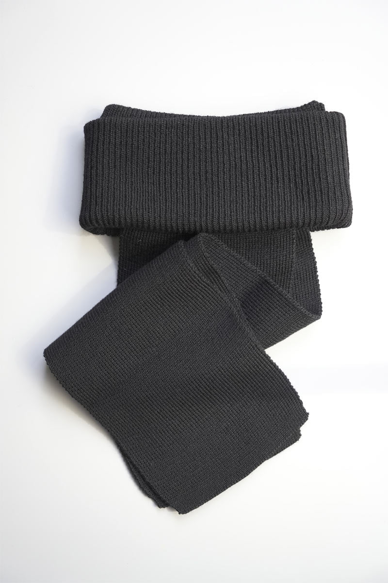 NECK WARM MUFFLER & HEADBAND / BLACK