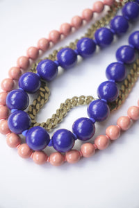 ZOE BAG CHARM / BLUE-LAX