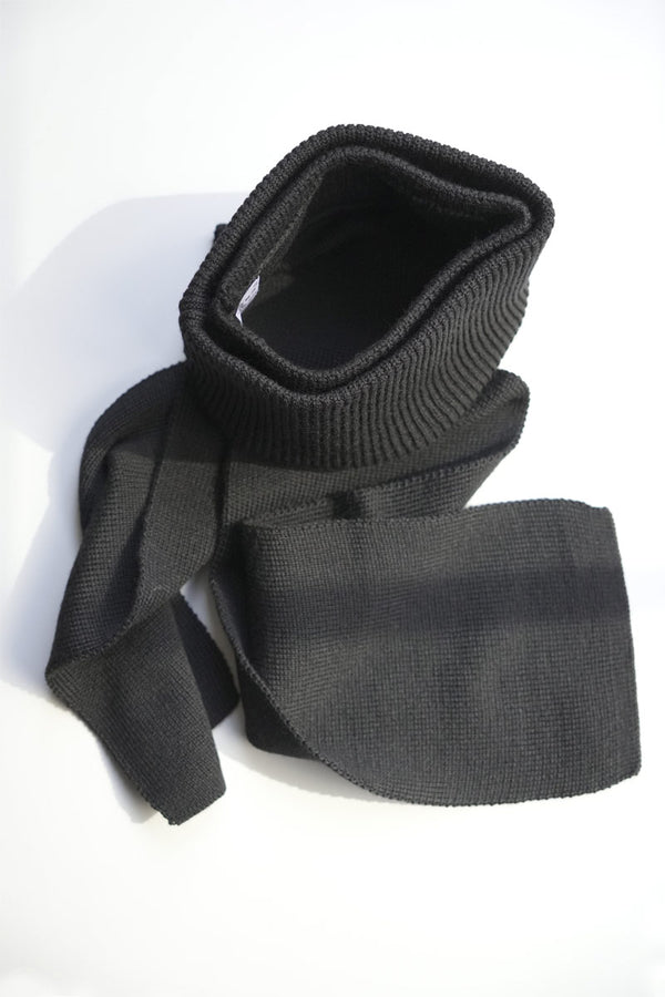NECK WARMER & HEADBAND / BLACK