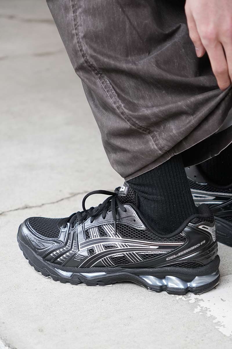 ASICS SPORTSTYLE | GEL-KAYANO 14 / BLACK/PURE SILVER ゲルカヤノ14