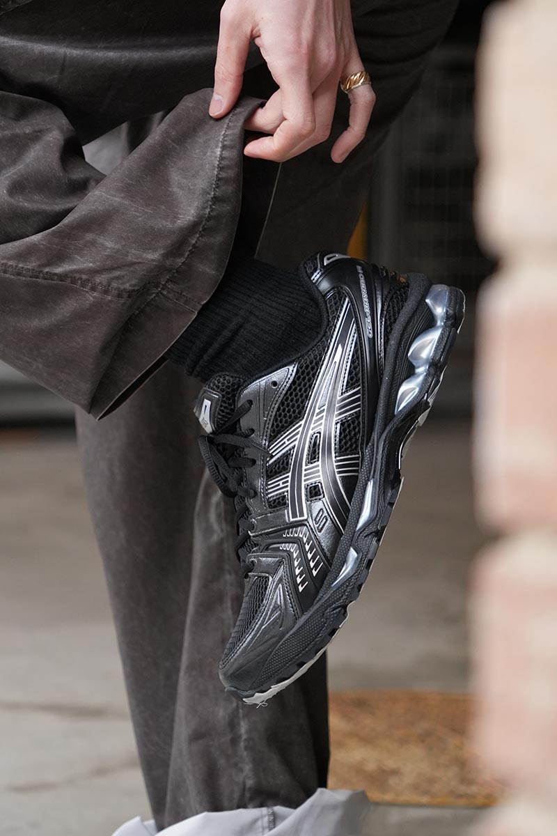 ゲルカヤノ BLACK silver 27 新品 gel kayano ブラック Asics Gel-Kayano 14 