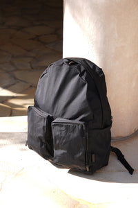 GABARDINE BACKPACK / BLACK