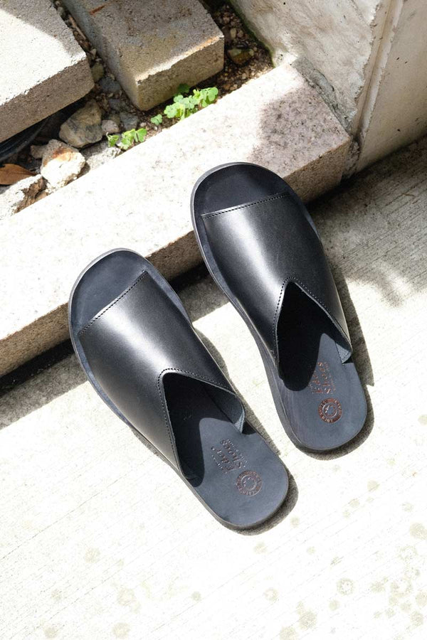 4262 ORAZIO LEATHER SANDALS / NERO [26SS入荷予定]