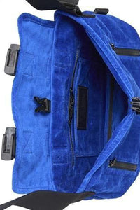 CORDUROY MESSENGER BAG(S) / BLUE